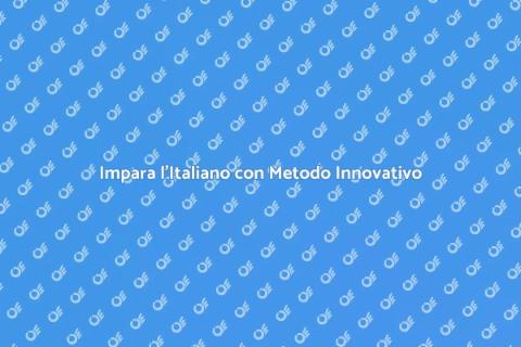 Corso di Italiano: Approccio Comunicativo