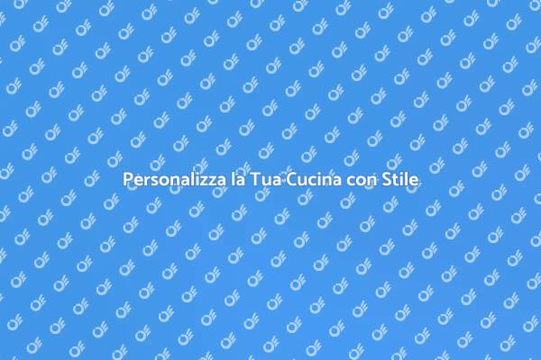 Cucine Su Misura: Eleganza e Funzionalità