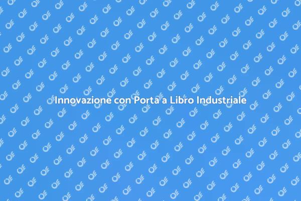 Ristrutturazione con Porta a Libro Industriale