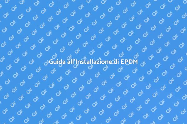 Installazione Semplice di Copertura EPDM