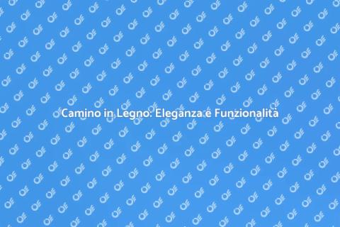 Camino in Muratura Rivestito in Legno