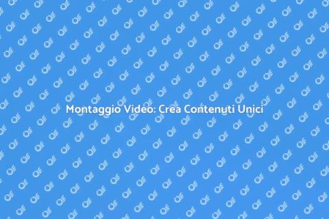 Video Editor: Trasforma le Tue Idee