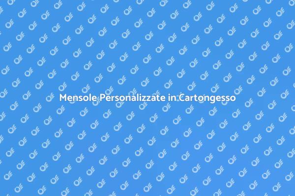 Creare Mensole in Cartongesso Originali