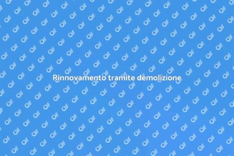Demolizione edificio governativo