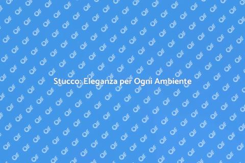 Rivestire in Stucco per Trasformare Spazi