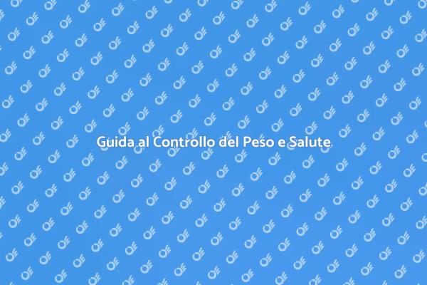 Controllo del Peso per un Corpo Sano
