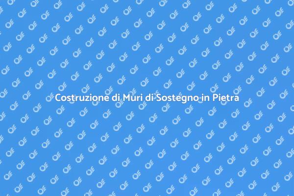 Muri di Sostegno: Bellezza e Funzionalità