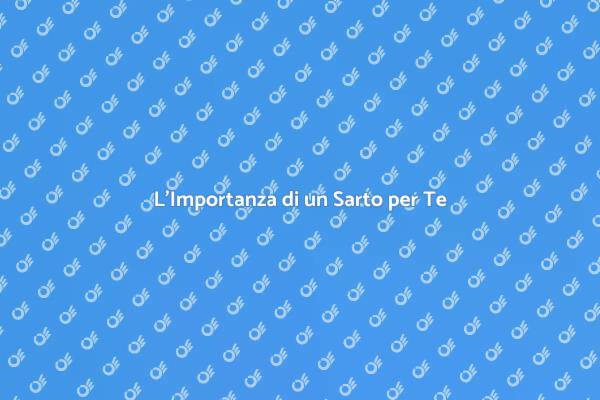 Abiti Su Misura: Il Tuo Stile Unico