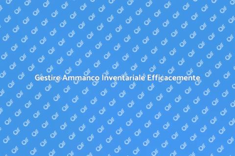 Ammanco Inventariale: Cosa Sapere
