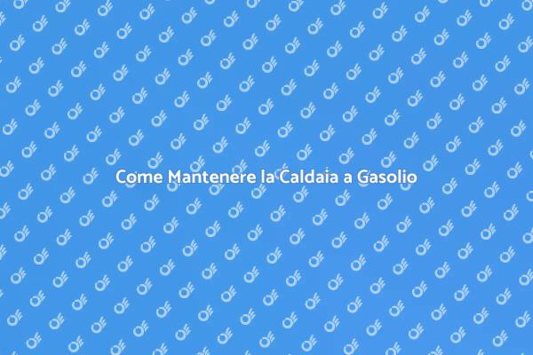 Guida alla Manutenzione della Caldaia