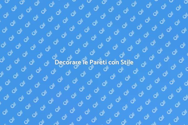 Personalizza le Pareti della Tua Casa
