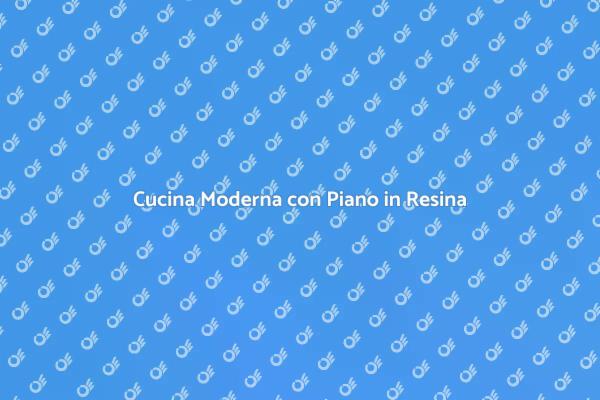 Rinnova la Tua Cucina con Resina