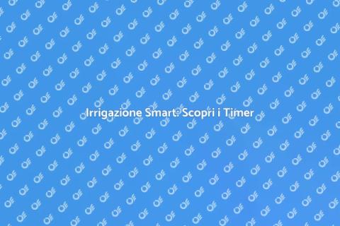 Timer Irrigazioni: La Soluzione Smart