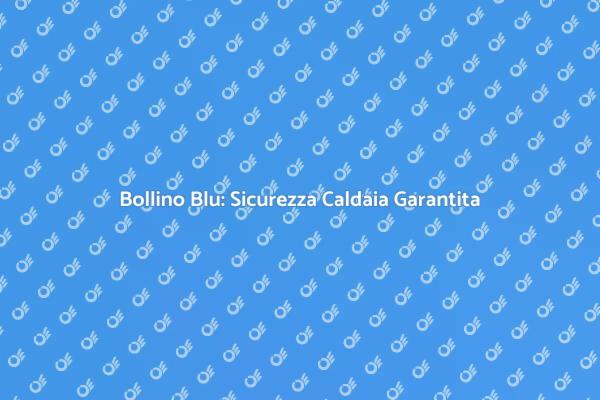 Certificazione Bollino Blu per Caldaie