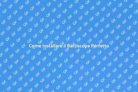 Installare il Battiscopa in Casa
