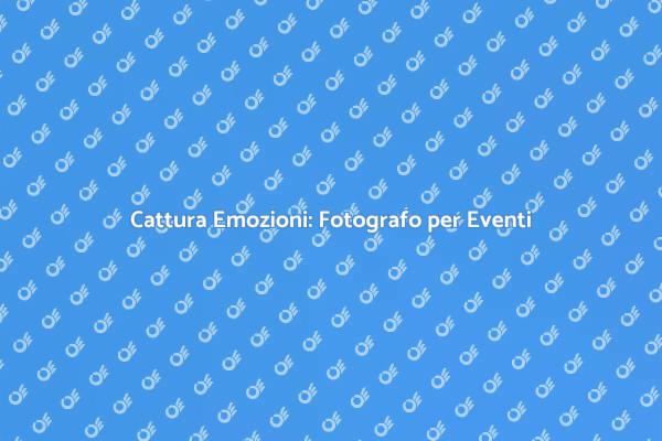 Scegliere il Giusto Fotografo Culturale