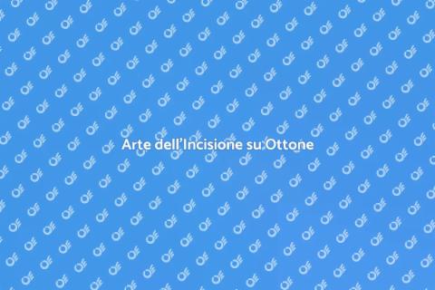 Incidere Disegni su Piastra d'Ottone