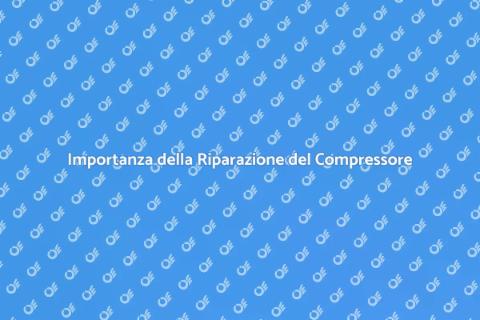Riparazione Compressore d'Aria Essenziale