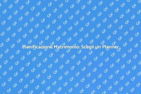 Consulenza Wedding Planner: Magia Matrimonio