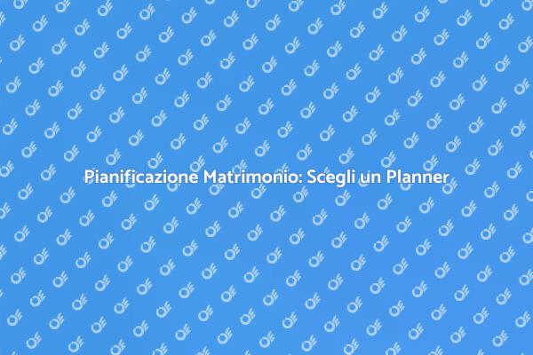 Wedding Planner: Il Tuo Matrimonio Senza Stress