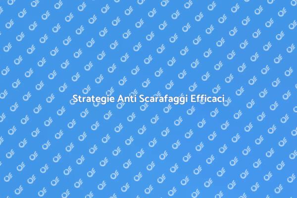 Come Evitare Infestazioni di Scarafaggi