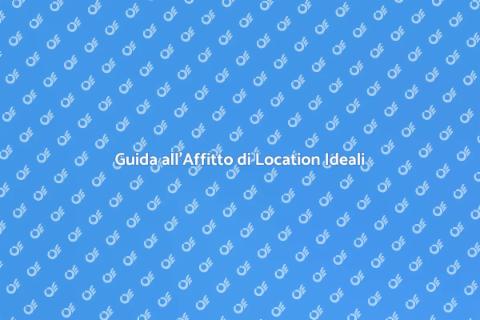 Affittare Location con Attrezzature