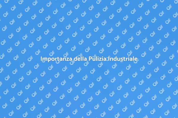 Pulizia Industriale: Un Necessario Servizio