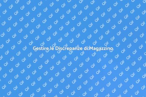 Controllo Discrepanze di Magazzino
