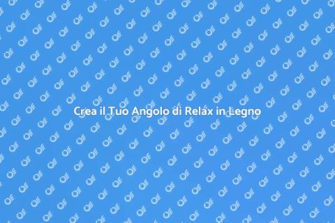 Zona Relax Esterno in Legno