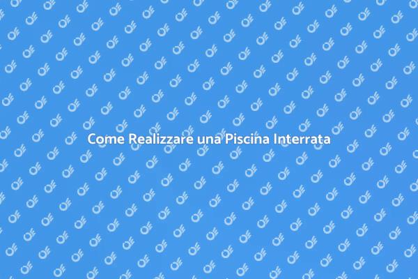 Trasforma il Tuo Giardino con una Piscina