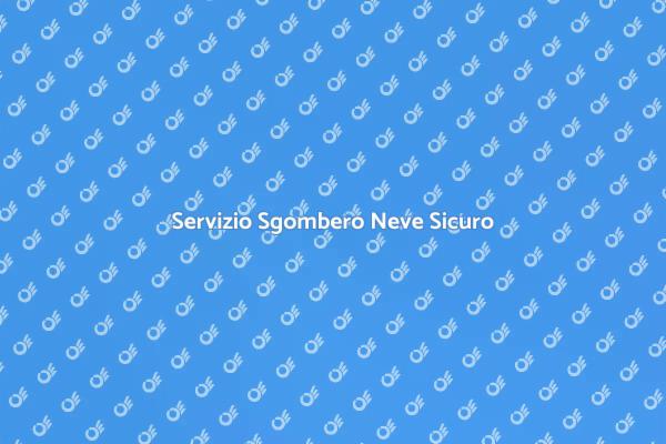 Sgombero Neve: Sicurezza e Prontezza