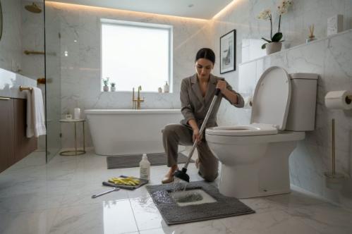 riparare un wc intasato