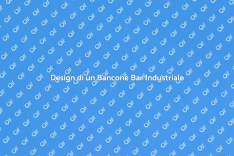 Bancone Bar Stile Industriale