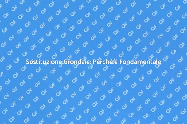 Grondaie: Manutenzione e Importanza