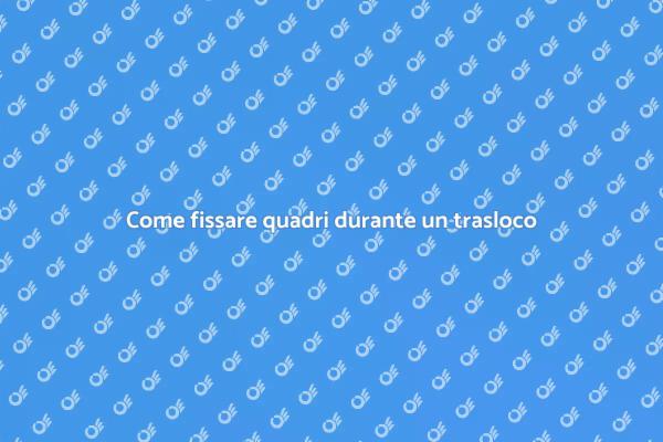 Fissaggio sicuro per i tuoi quadri