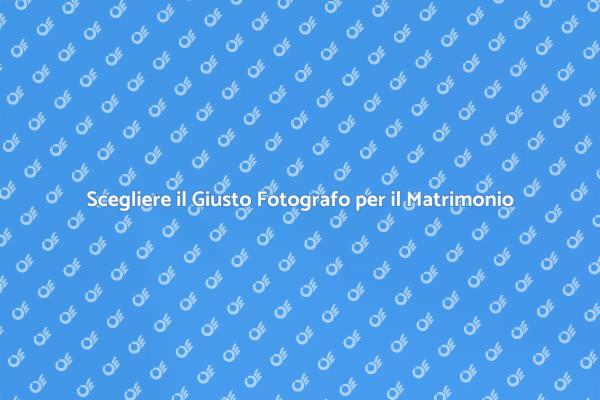 Il Tuo Matrimonio Merita il Miglior Fotografo