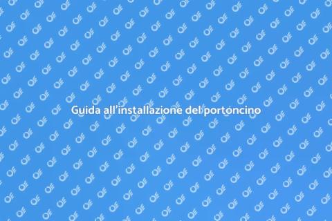 Installare portoncino in alluminio