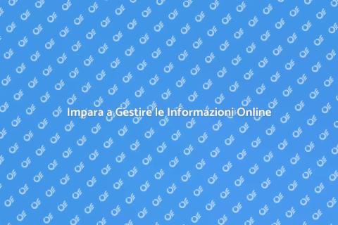 Corso di Informatica per Gestire Info