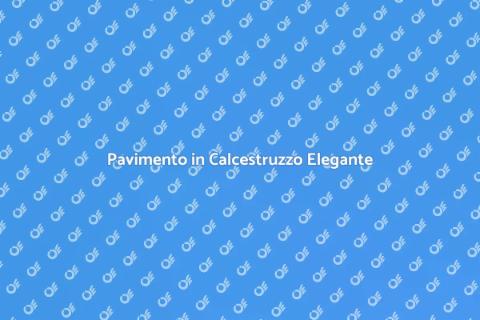 Rifinire Pavimento in Calcestruzzo