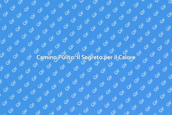 Mantieni il Tuo Camino Sicuro e Pulito