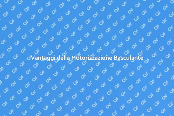 Motorizzazione Basculante: Comfort e Sicurezza