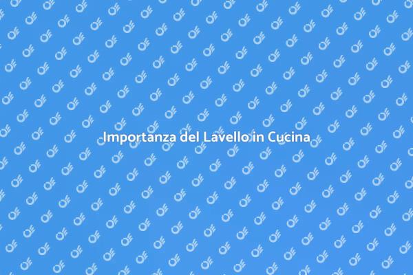Lavello: Elemento Chiave della Cucina