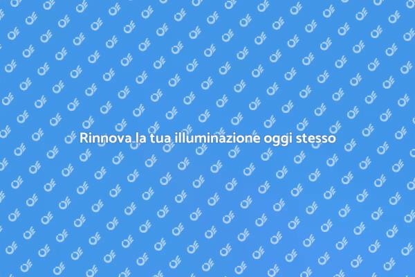 Trasforma i tuoi spazi con luce nuova