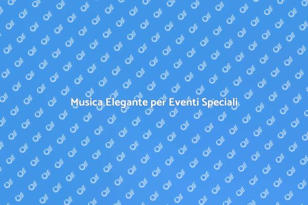 Musica Strumentale per Eventi di Classe