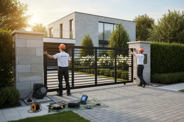 Guida all'Installazione di Cancelli Automatici