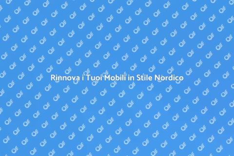 Laccatura Mobili Stile Nordico