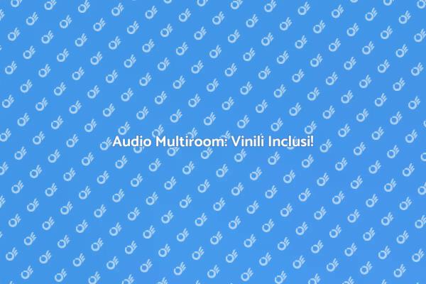 Sistema Audio Multiroom per Vinili