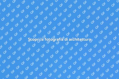 Arte della fotografia di architettura