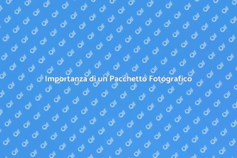 Pacchetto Fotografico per Campagna