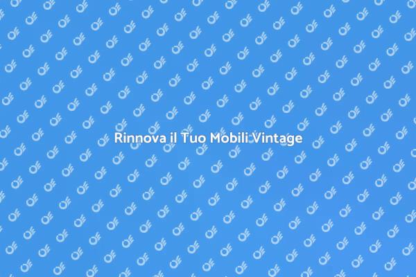 Trasforma il Tuo Tavolino Vintage